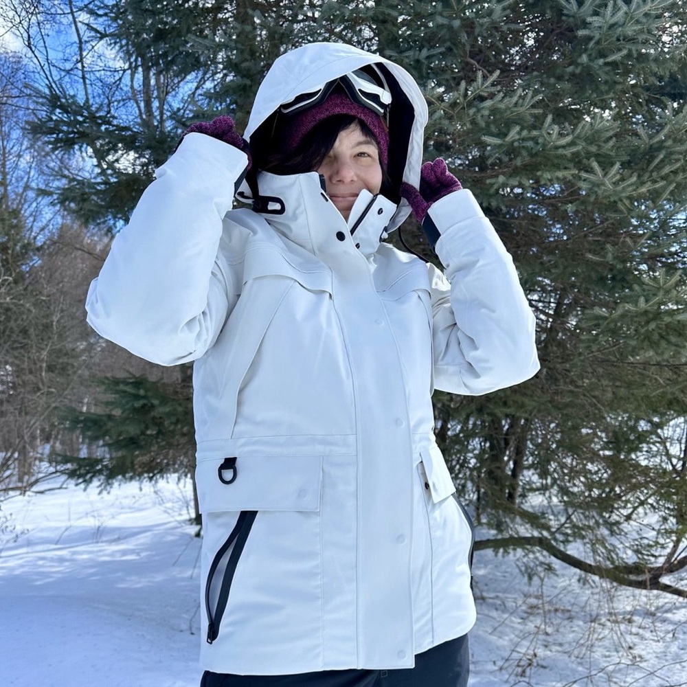 Woman’s -35 Degrees Celsius Ski-Doo Typha X Kanuk Jacket/Parka Size L
